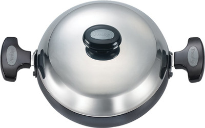 17% OFF on Prestige Hard Anodised Plus Kadhai 20 cm diameter with Lid 2.1 L capacity(Hard Anodised, Non-stick, Induction Bottom) 17% OFF on Prestige Hard Anodised Plus Kadhai 20 cm diameter with Lid 2.1 L capacity(Hard Anodised, Non-stick, Induction Bottom)