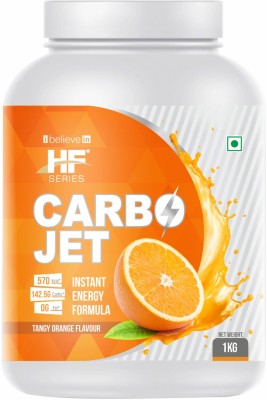 HF Series Carbo Jet Carbs Instant Energy Formula Weight Gainers/Mass Gainers(1 kg, TANGY ORANGE)