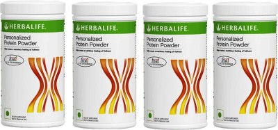 HERBALIFE Personalized Protein Powder 400 gm Pack of 4 Psc Plant-Based Protein(400 g, 400 g, 400 g, 400 g, Unflavord)