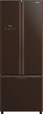 Hitachi 451 L Frost Free Triple Door 5 Star (2020) Refrigerator(BROWN, R-WB490PND9-GBW-FBF)