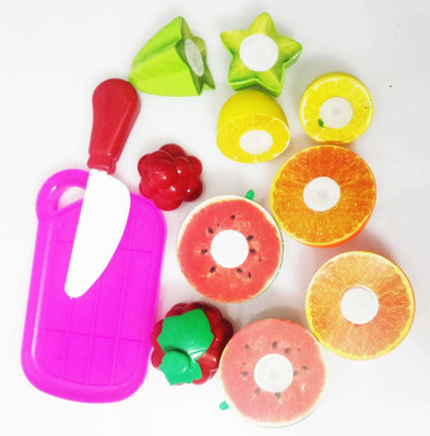 RIGHT SEARCH Fruits Cutting Play Toy Set