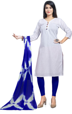 ananya 18 Embroidered Kurta, Legging & Dupatta Set