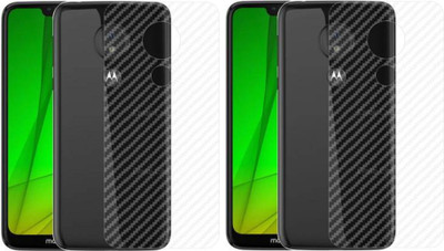 TELTREK Back Screen Guard for Motorola Moto G7 Power(Pack of 2)