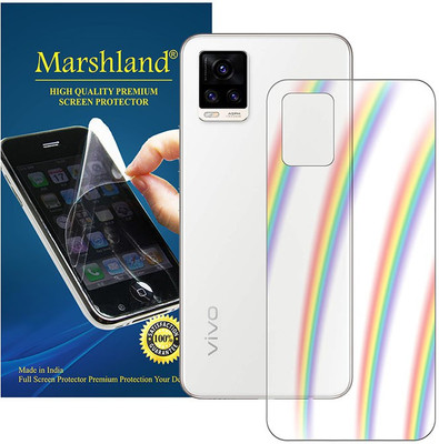 MARSHLAND Back Screen Guard for Vivo V20, Rainbow Effect(Pack of 1)