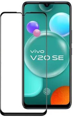 NewSelect Edge To Edge Tempered Glass for Vivo V20 SE(Pack of 1)