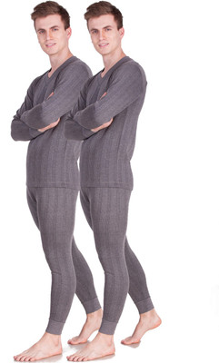 GHR QUILTED BY ALFA Men Top - Pyjama Set Thermal