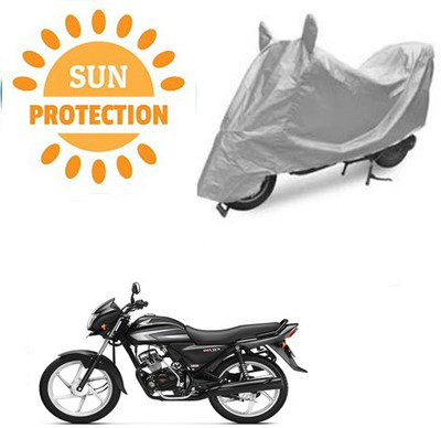 RPSENTTERPR Waterproof Two Wheeler Cover for Honda(CD, Silver)
