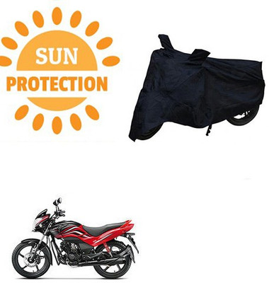 RPSENTTERPR Waterproof Two Wheeler Cover for Hero(Passion Xpro, Black)