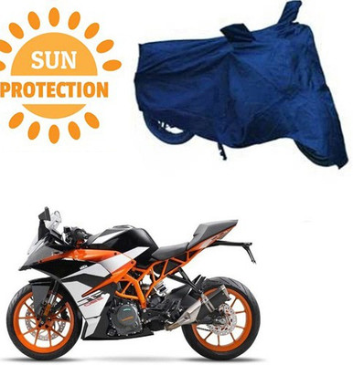 Motoren Waterproof Two Wheeler Cover for KTM(RD 350, Blue)