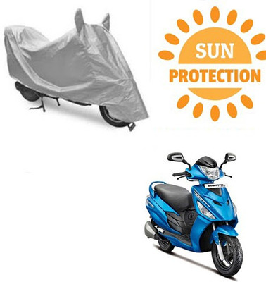 RPSENTTERPR Waterproof Two Wheeler Cover for Hero(Maestro, Silver)