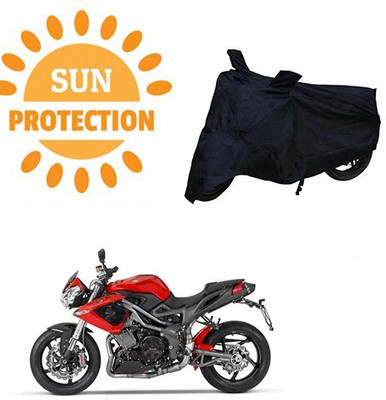 RPSENTTERPR Waterproof Two Wheeler Cover for DSK Benelli(TNT R, Black)