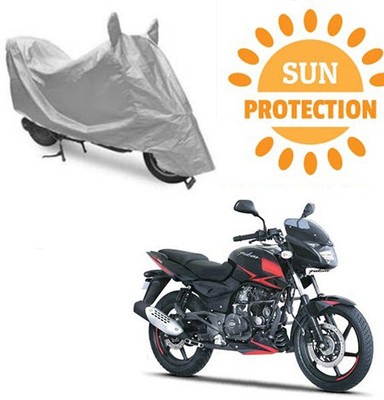 RPSENTTERPR Waterproof Two Wheeler Cover for Bajaj(Pulsar 180 DTS-i, Silver)