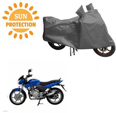 RPSENTTERPR Waterproof Two Wheeler Cover for Bajaj(DTS-i, Grey)