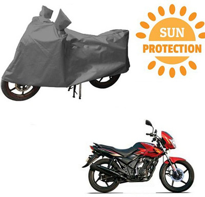 RPSENTTERPR Waterproof Two Wheeler Cover for TVS(Flame DS 125, Grey)