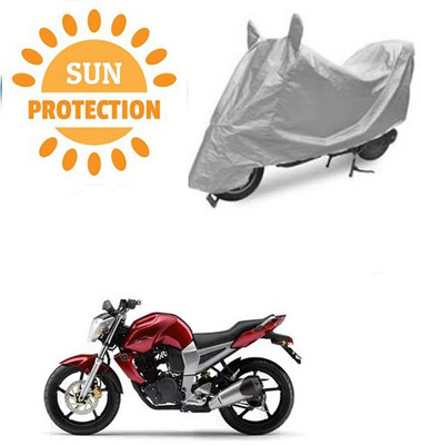 RPSENTTERPR Waterproof Two Wheeler Cover for Yamaha(FZ16, Silver)
