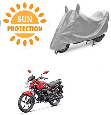 RPSENTTERPR Waterproof Two Wheeler Cover for Hero(Passion Xpro, Silver)