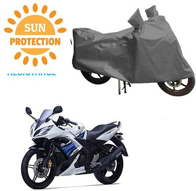 RPSENTTERPR Waterproof Two Wheeler Cover for Yamaha(YZF R15 S, Grey)