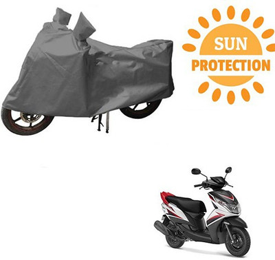 RPSENTTERPR Waterproof Two Wheeler Cover for Yamaha(Ray Z, Grey)