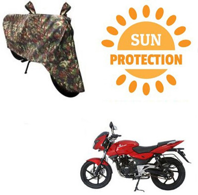 RPSENTTERPR Waterproof Two Wheeler Cover for Bajaj(Pulsar 200 NS DTS-i, Multicolor)