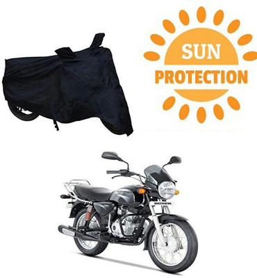 saanvi Waterproof Two Wheeler Cover for Bajaj(Boxer, Black)