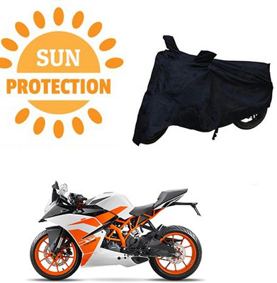 Mdstar Waterproof Two Wheeler Cover for KTM(Duke 200, Black)
