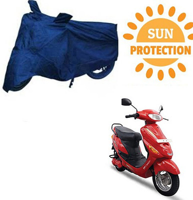 Motoren Waterproof Two Wheeler Cover for Hero(E Sprint, Blue)