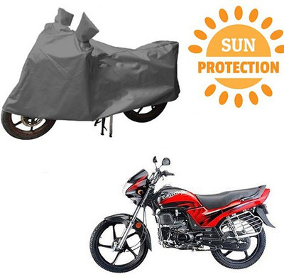 RPSENTTERPR Waterproof Two Wheeler Cover for Honda(Passion Plus, Grey)