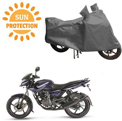 RPSENTTERPR Waterproof Two Wheeler Cover for Bajaj(Pulsar 135 LS DTS-i, Grey)