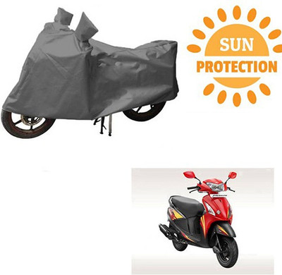 RPSENTTERPR Waterproof Two Wheeler Cover for Hero(Pleasure, Grey)