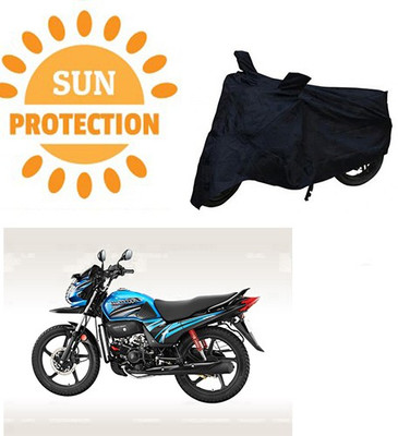 RPSENTTERPR Waterproof Two Wheeler Cover for Honda(Passion Pro TR, Black)