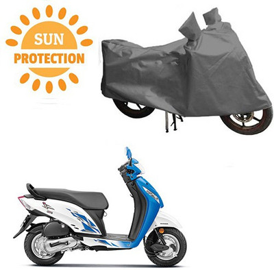 RPSENTTERPR Waterproof Two Wheeler Cover for Honda(Activa i, Grey)