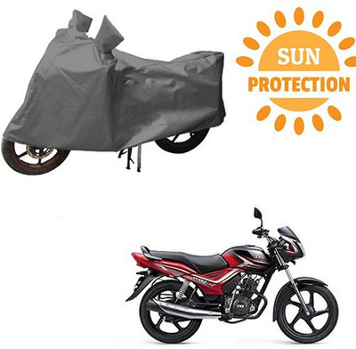 RPSENTTERPR Waterproof Two Wheeler Cover for TVS(Star City, Grey)