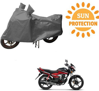RPSENTTERPR Waterproof Two Wheeler Cover for Honda(CB Shine, Grey)