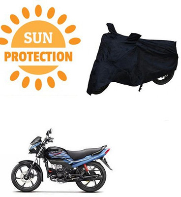 RPSENTTERPR Waterproof Two Wheeler Cover for Honda(Passion Pro, Black)