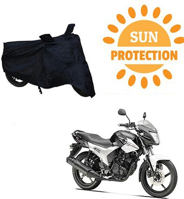 saanvi Waterproof Two Wheeler Cover for Yamaha(SZ R, Black)