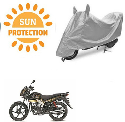 RPSENTTERPR Waterproof Two Wheeler Cover for Mahindra(Centuro, Silver)