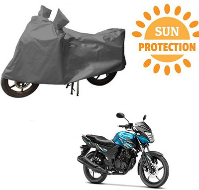 RPSENTTERPR Waterproof Two Wheeler Cover for Yamaha(SZ-RR, Grey)