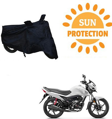 saanvi Waterproof Two Wheeler Cover for Honda(Livo, Black)