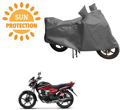 RPSENTTERPR Waterproof Two Wheeler Cover for Honda(CB Shine, Grey)