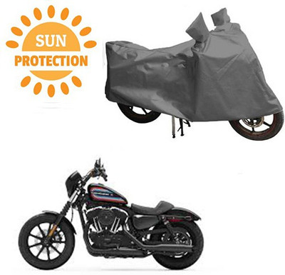RPSENTTERPR Waterproof Two Wheeler Cover for Harley Davidson(XL 1200, Grey)