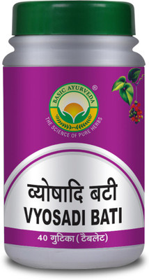 Basic Ayurveda Vyosadi Bati(40 Tablets)