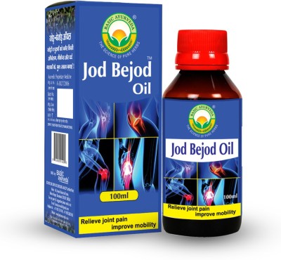 Basic Ayurveda Jod Bejod Joint Pain Relief Oil Liquid(3 x 100 ml)