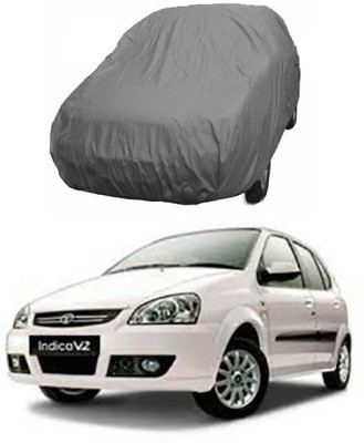 Wadhwa Creations Car Cover For Tata Indica V2 (Without Mirror Pockets)(Grey)