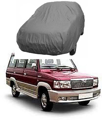 Coverit Car Cover For Toyota Qualis (Without Mirror Pockets)(Grey)