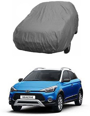 Coverit Car Cover For Hyundai i20 Active (Without Mirror Pockets)(Grey)