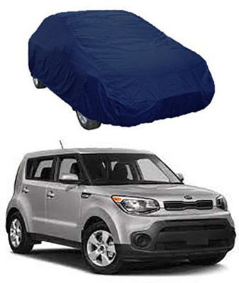 Wadhwa Creations Car Cover For Kia Soul (Without Mirror Pockets)(Blue)