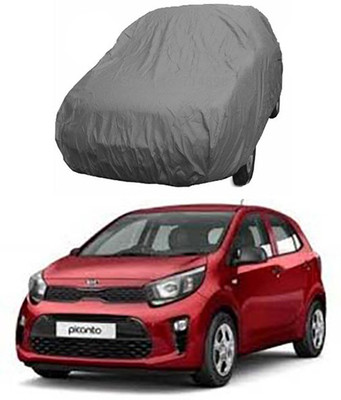 Coverit Car Cover For Kia Picanto (Without Mirror Pockets)(Grey)