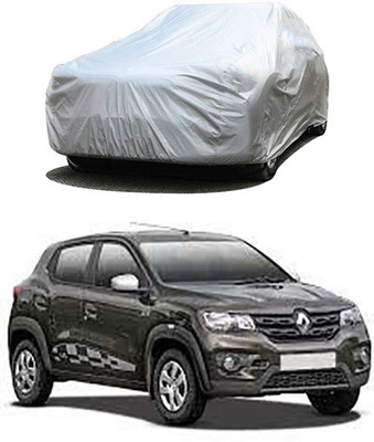 Wadhwa Creations Car Cover For Renault Kwid (Without Mirror Pockets)(Silver)
