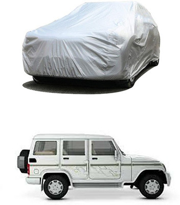 Coverit Car Cover For Mahindra Bolero (Without Mirror Pockets)(Silver)