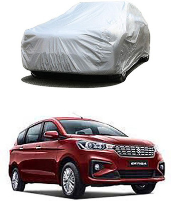 Coverit Car Cover For Maruti Suzuki Ertiga (Without Mirror Pockets)(Silver)